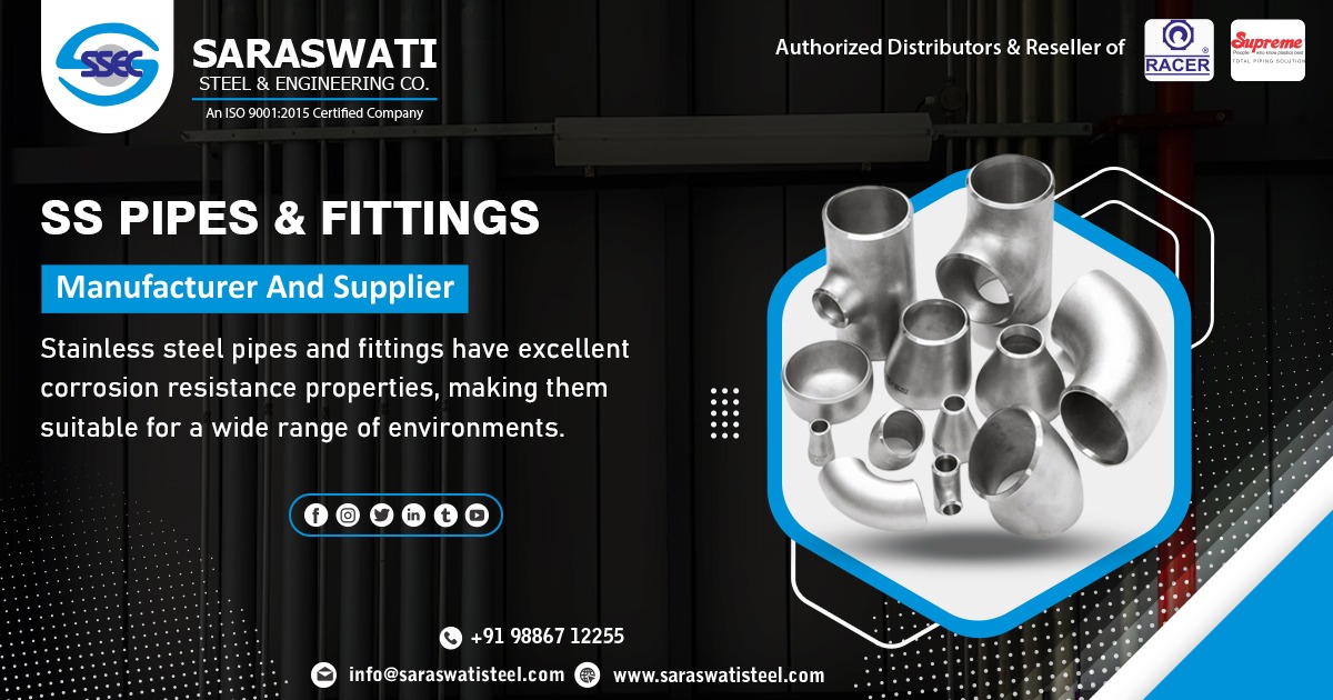 Supplier of SS Pipes and Fittings in Visakhapatnam