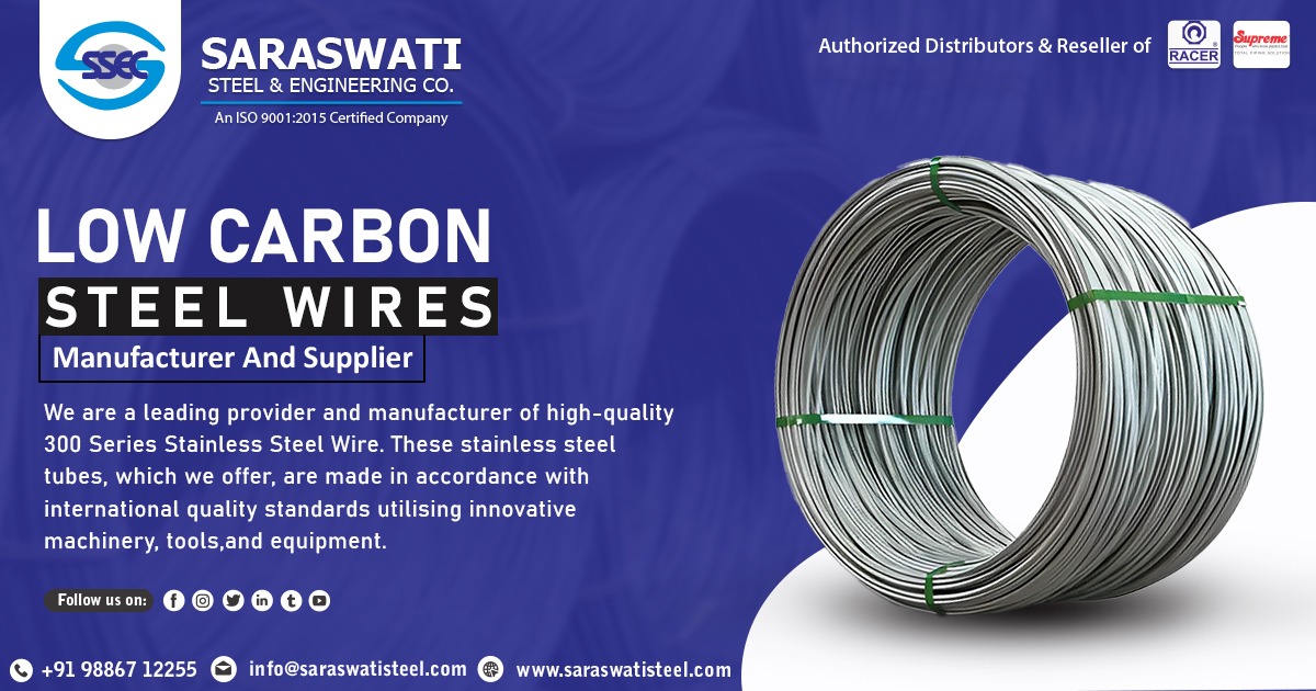 Supplier of Low Carbon Steel Wire Coimbatore