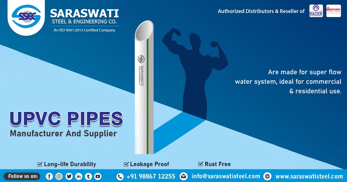Supplier of Supplier of UPVC Pipes in Kerala