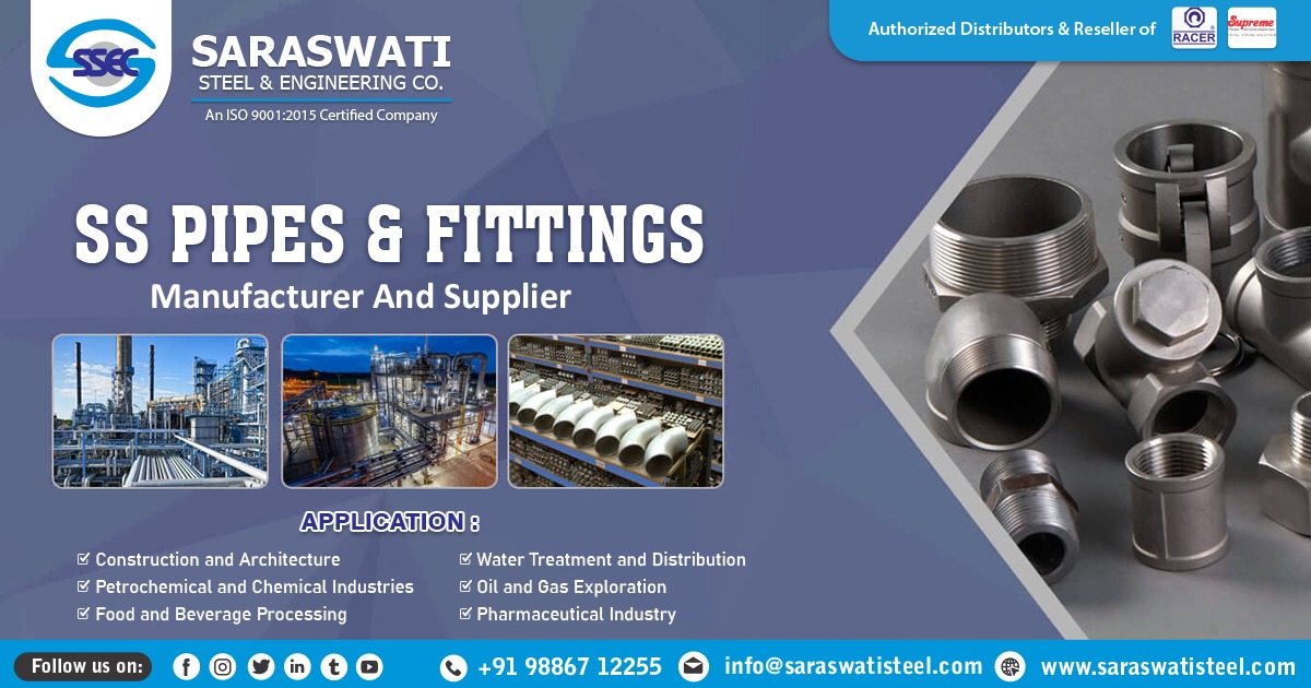 Supplier of Stainless Steel Pipe and Fittings in Arunachal Pradesh