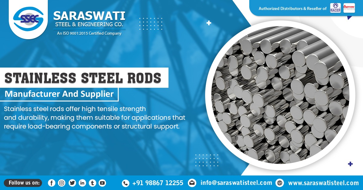 Stainless Steel Rods Supplier in Tamil Nadu