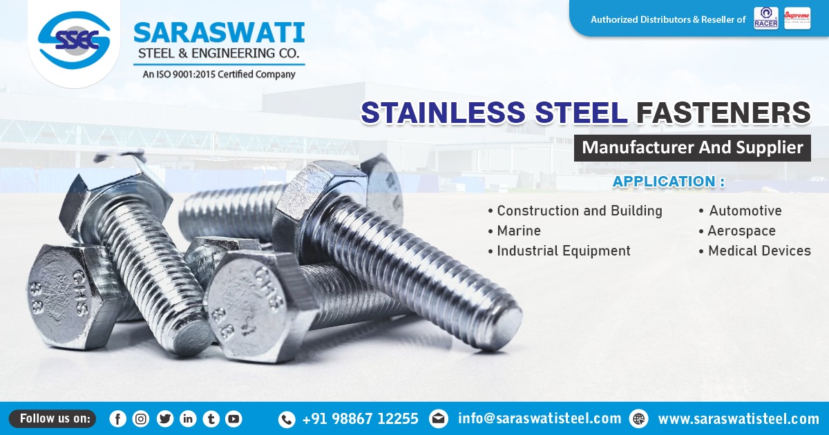 Stainless Steel Fasteners Supplier in Karnataka