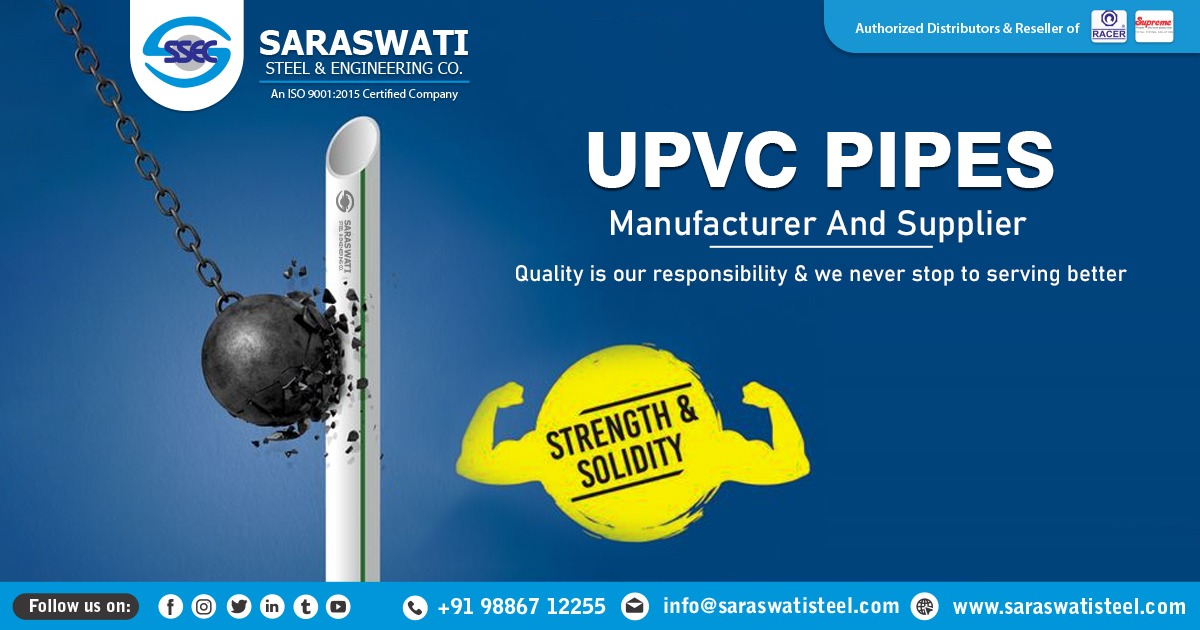 Supplier of UPVC Pipes in Karnataka