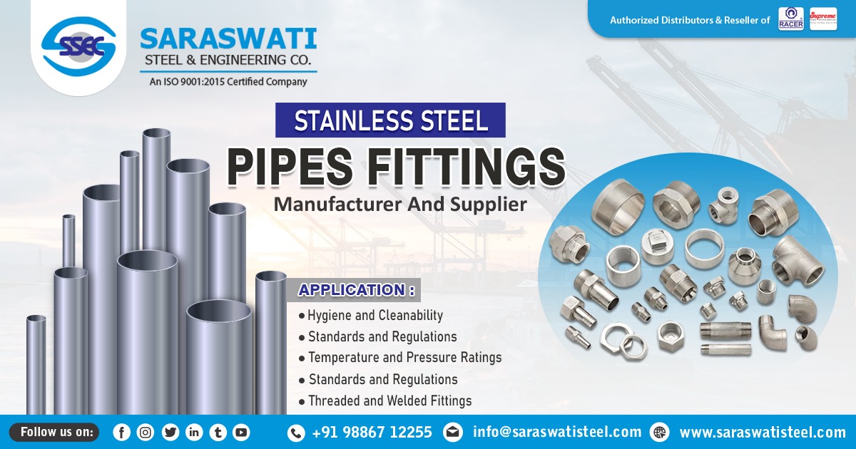 Stainless Steel Pipes and Fittings Supplier in Tamil Nadu
