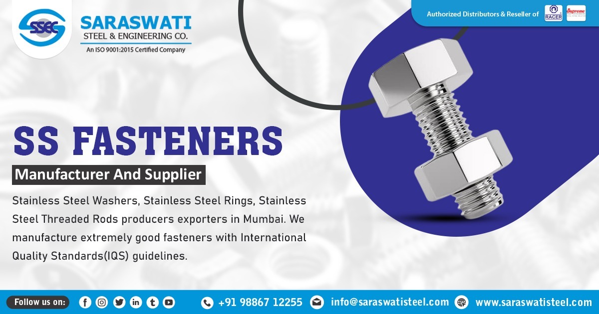 Top Supplier of Stainless Steel Fasteners In Karnataka