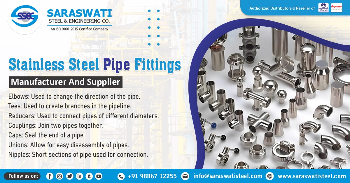 Supplier of SS Pipe and Fittings in Karnataka