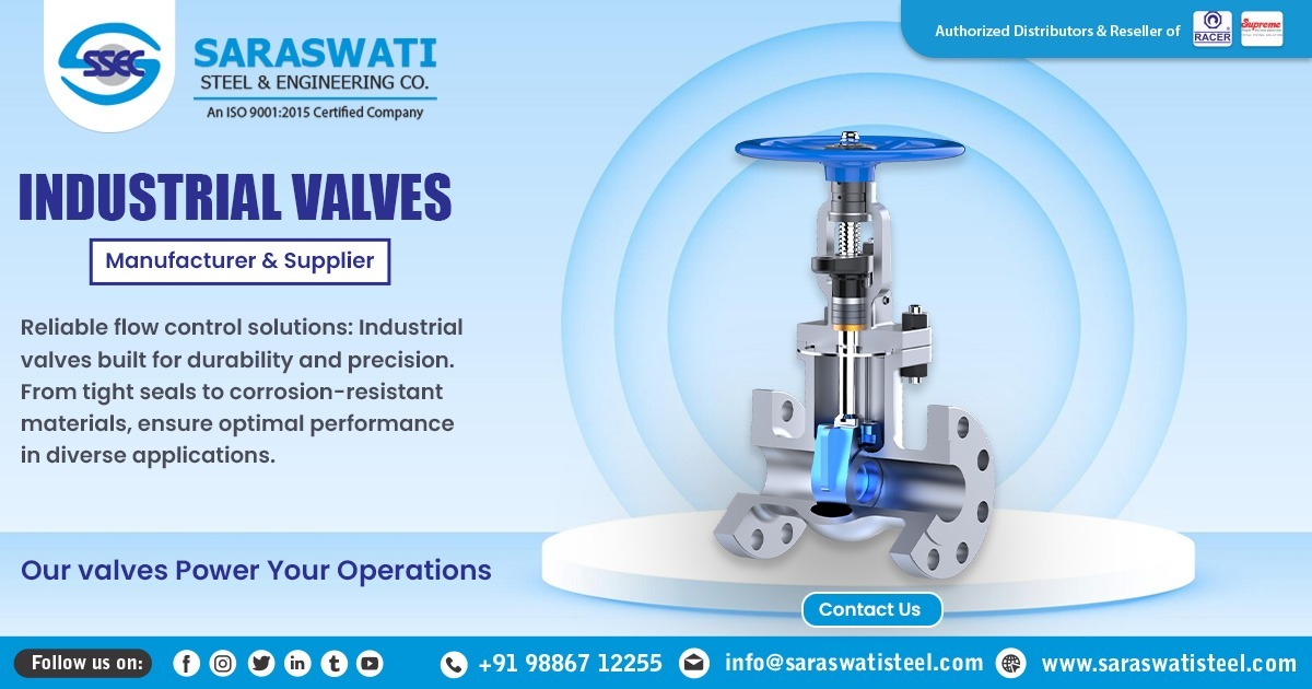 Supplier of Industrial Valve in Bangalore